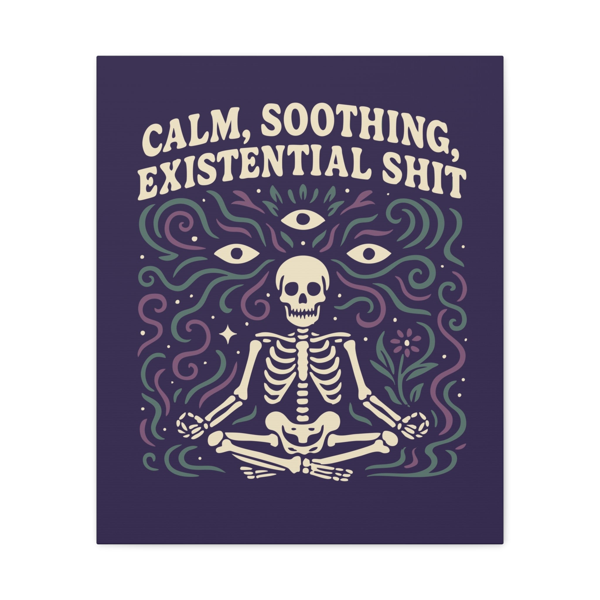 Calm, Soothing, Existential Canvas Wall Art