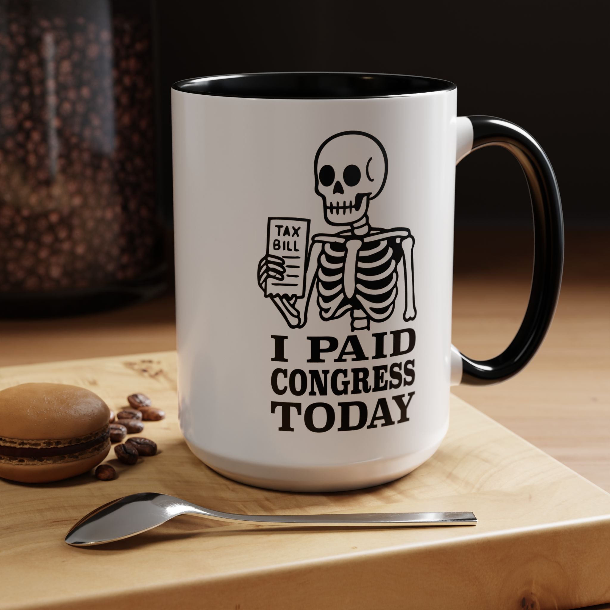 "I Made Progress/I Paid Congress" Coffee Mug