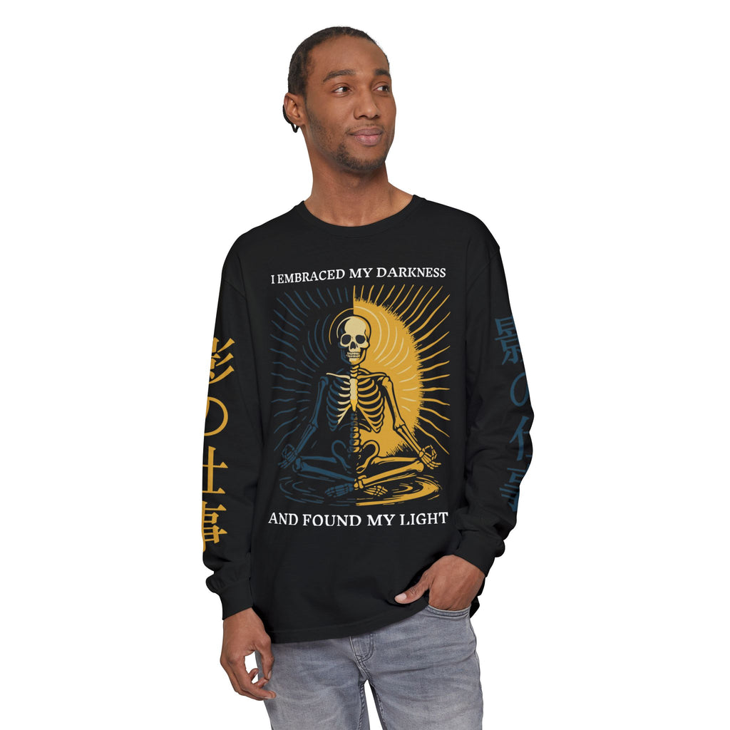 I Embraced My Darkness And Found My Light Long Sleeve Tee